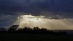 Dark Sky near Pendleton Wallpaper