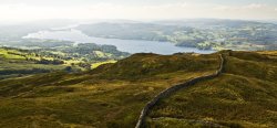 Windermere from Wansfell Wallpaper