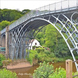 The Iron Bridge, Ironbridge, Shropshire Wallpaper