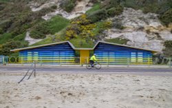 Boscombe beach Wallpaper