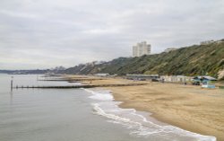 Boscombe beach Wallpaper