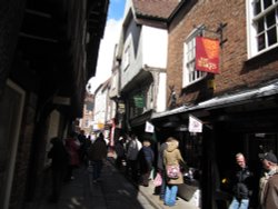 The Shambles, York, North Yorkshire Wallpaper