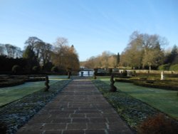 Coombe Abbey Hotel gardens Wallpaper