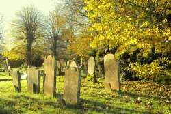 Holy Cross churchyard Wallpaper