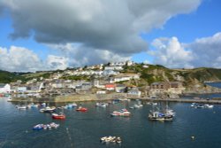 Mevagissey Harbour Cornwall Wallpaper