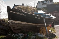 Just an old boat Wallpaper