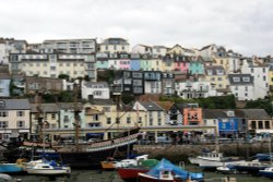 Brixham Harbour Wallpaper