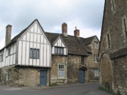 Lacock - East Street (1) - June, 2003 Wallpaper