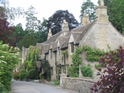 Castle Combe - Ivy-Covered Cottages - June, 2003