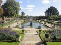 Garden at Kensington Palace Wallpaper