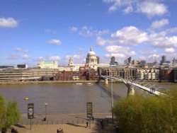 St Paul's from Tate Modern Wallpaper