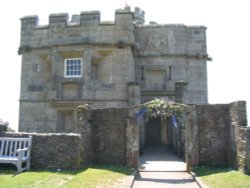 Falmouth Pendennis Castle Entrance - June 2003 Wallpaper