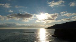 Sunset at Lyme Regis Wallpaper