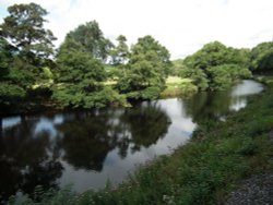 Dart Valley from South Devon Steam Railway Wallpaper