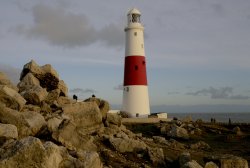 Lighthouse at Dusk Wallpaper