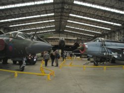 Yorkshire Air Museum Main display hall Wallpaper