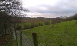 Clent Hills from Romsley. Wallpaper