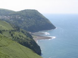 Road to Lynton and Lynmoth - Devon Coast - June 2003 Wallpaper