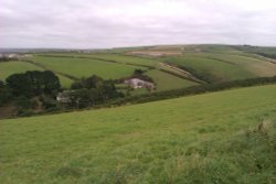 Views from Port Gaverne. Wallpaper