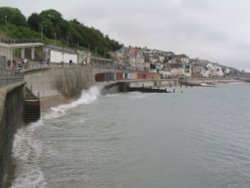 Lyme Regis Harbour - June 2003 Wallpaper