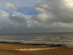 Hastings beach Wallpaper