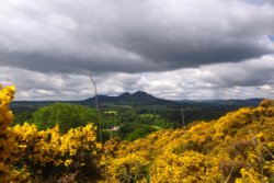 Melrose, Scott's View, Scottish Borders, Scotland Wallpaper