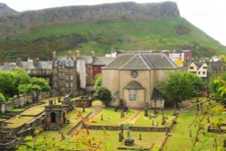 Edinburgh, Arthur's Seat, Kirkyard Wallpaper