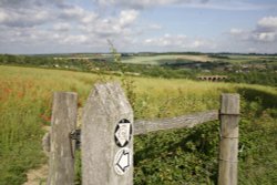 The Valley at Eynsford Wallpaper