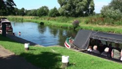 River Wey near Guildford Wallpaper