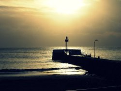 Banjo Pier, Looe, Cornwall Wallpaper