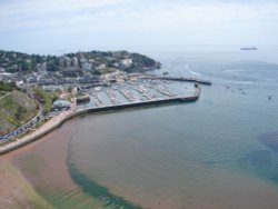 Torquay Aerial view Wallpaper