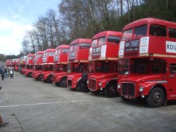 Brooklands Museum        Bus day Wallpaper