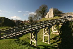 Castle Acre Castle Wallpaper