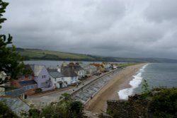Torcross and beach view