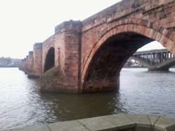 The Old Bridge, Berwick Upon Tweed Northumberland Wallpaper