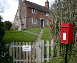 The Sussex Hamlet. Wallpaper