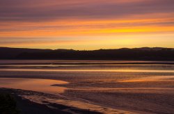 Arnside sunset Wallpaper