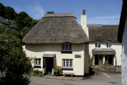 Cottage in Hope Cove Wallpaper