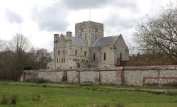 Church of St.Cross, Winchester Wallpaper