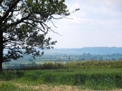 Countryside on the outskirts of Rugby Wallpaper