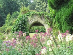 Peace and quiet  at Scotney Castle Wallpaper