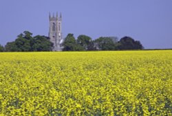 Salle church. Wallpaper