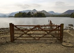 Catbells from Hope Park, Keswick Wallpaper