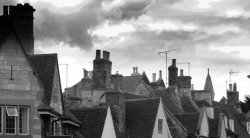 rooftops at Stamford Wallpaper