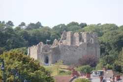 Oystermouth Castle Wallpaper