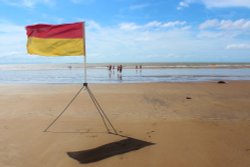 RNLI Flag Porthcawl Wallpaper