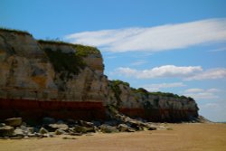 Hunstanton Cliffs, Norfolk Wallpaper