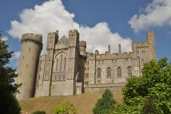 Arundel Castle clouds Wallpaper