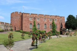 Shrewsbury Castle, Shrewsbury, Shropshire. Wallpaper