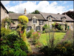 Country cottages Wallpaper